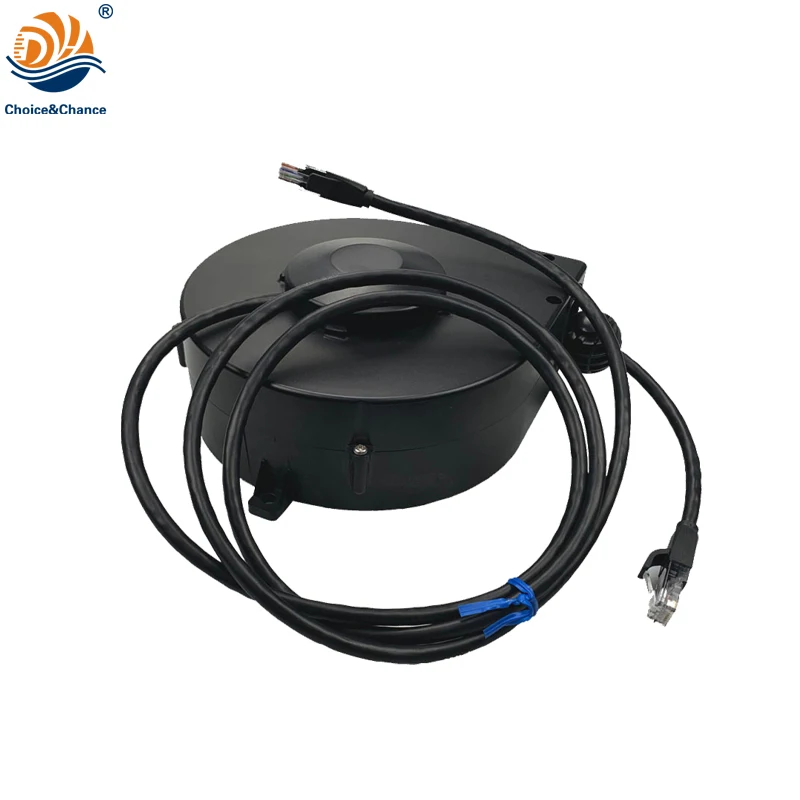 Max 7 meters retractable CAT6 cable reel data cable reel for internet connection