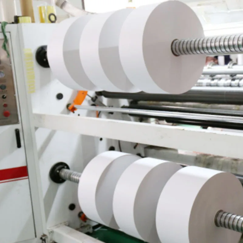 Прямая Заводская термометка для печати 48gsm 55gsm 65gsm Термобумага Jumbo Roll самоклеящаяся этикетка бумажная наклейка материал