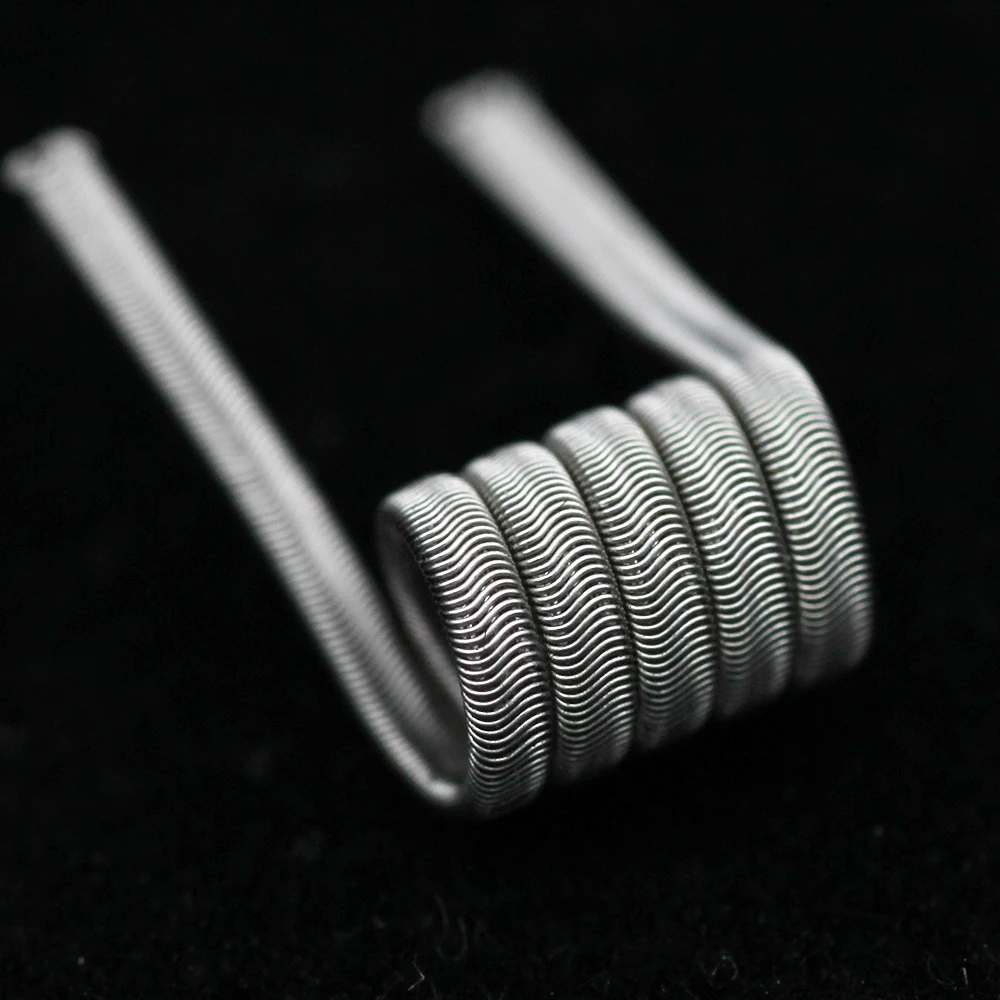  NK Заводская поставка Ni80 готовые катушки ручной работы alien tricore 28ga clapton DIY для вейпа