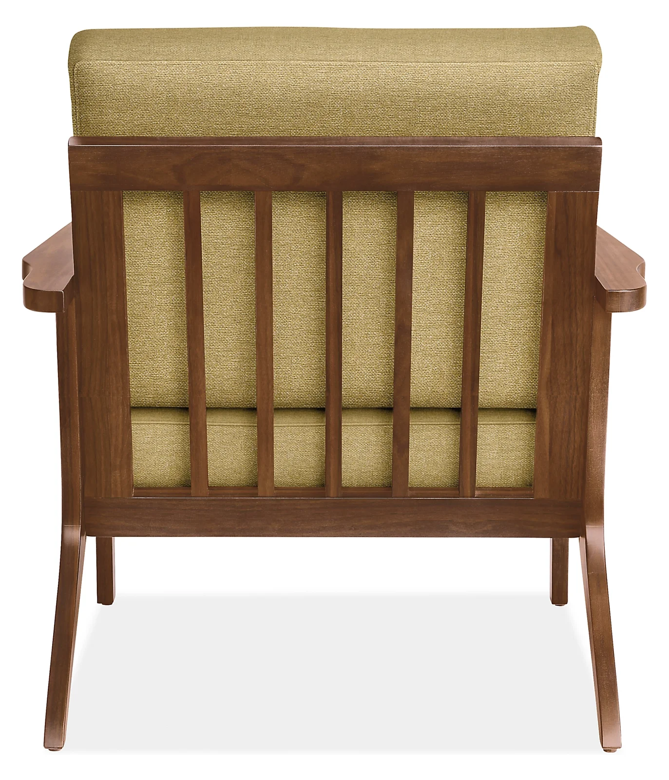 Modern Chair for Living Room Dining Solid Wooden Chair with Soft Cushion Seat Outdoor Style Upholstery Wooden Legs