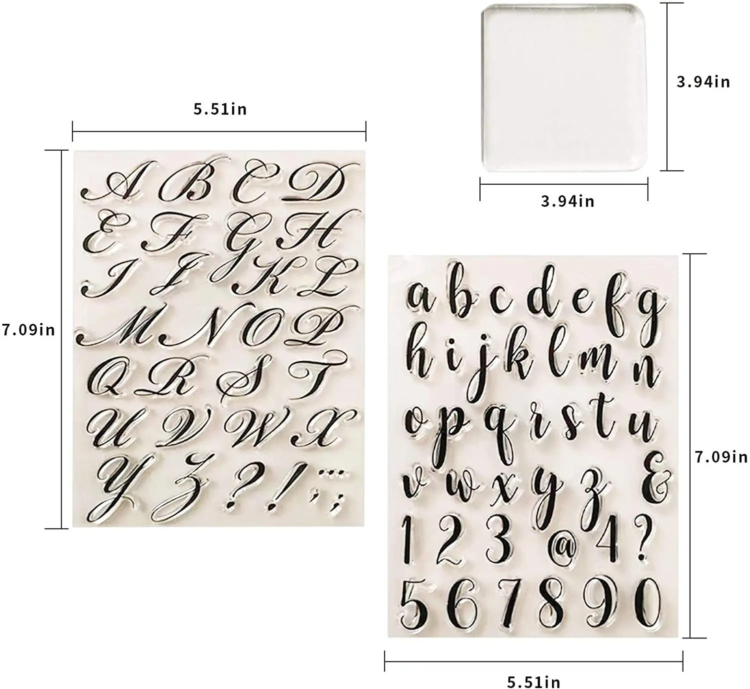 Food Grade Fondant Biscuit Mold Set Impress Party 100% BPA Free Reusable DIY Hand Press Alphabet Cookie Press Letter Stamp