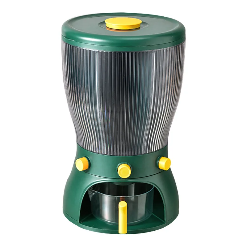 Metered Rice Grain Dispenser Automatic Rice Output Household Cylinders Insect-proof And Moisture-proof Sealed Dispenser