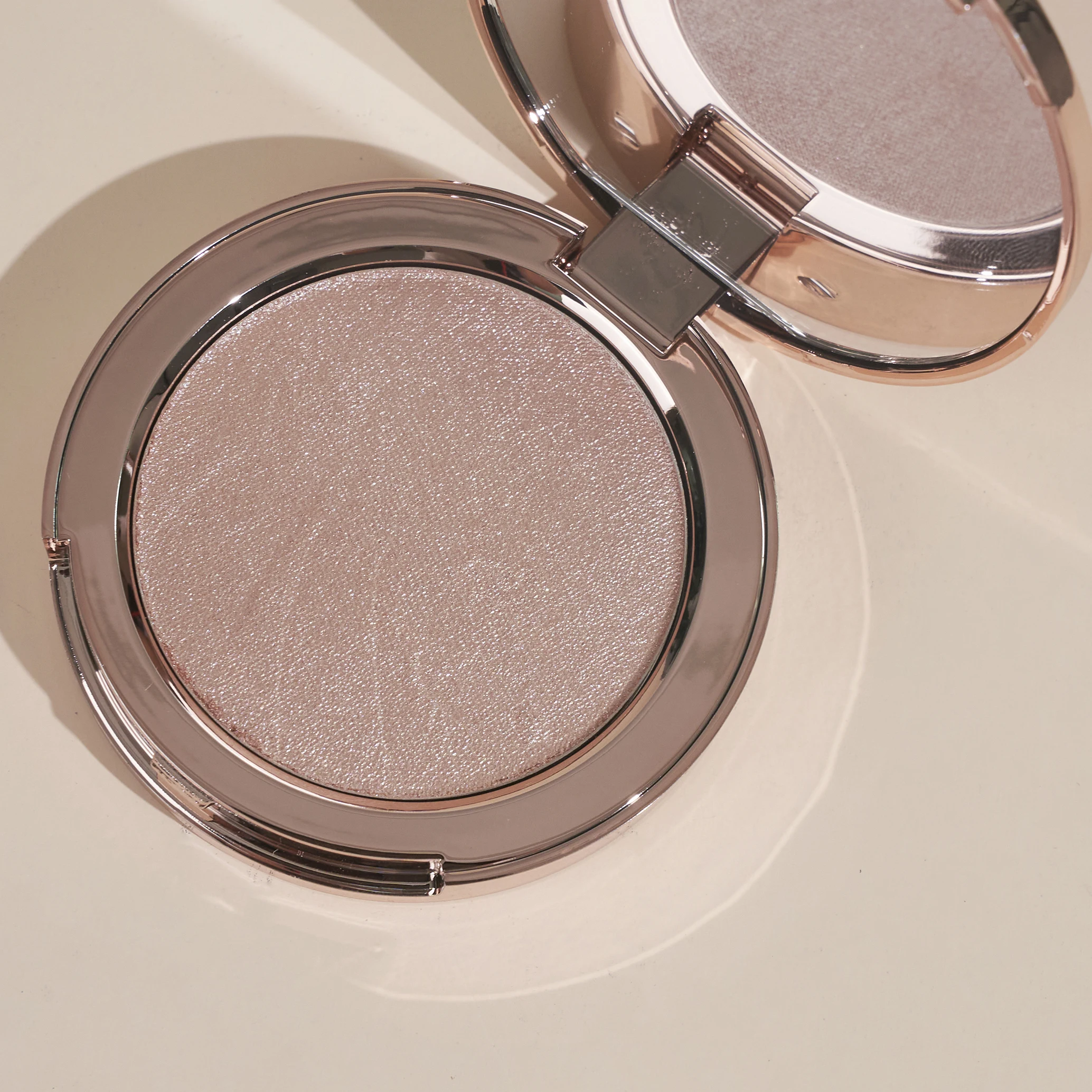 Wholesale cosmetic private label highlighter makeup highlight palette face shimmer pressed highlighter