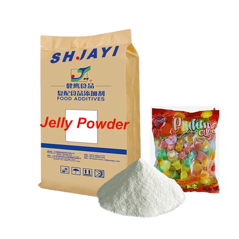 Halal Compound Thickener Stabilizer Jelly Powder Carrageenan E407 For Making Strawberry Guava Flavor Jelly