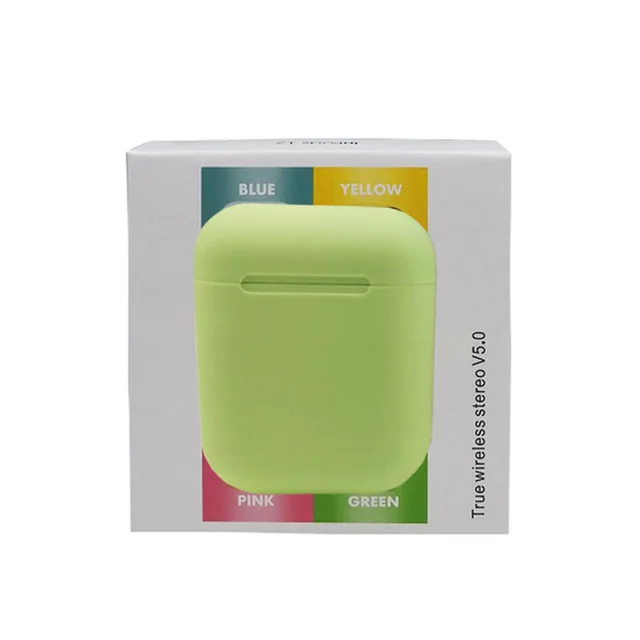 
2021 amazon top seller I900 I12 Y10 Tws V5.0 long standby metal color colorful blue tooth wireless earbuds i12 earbuds 