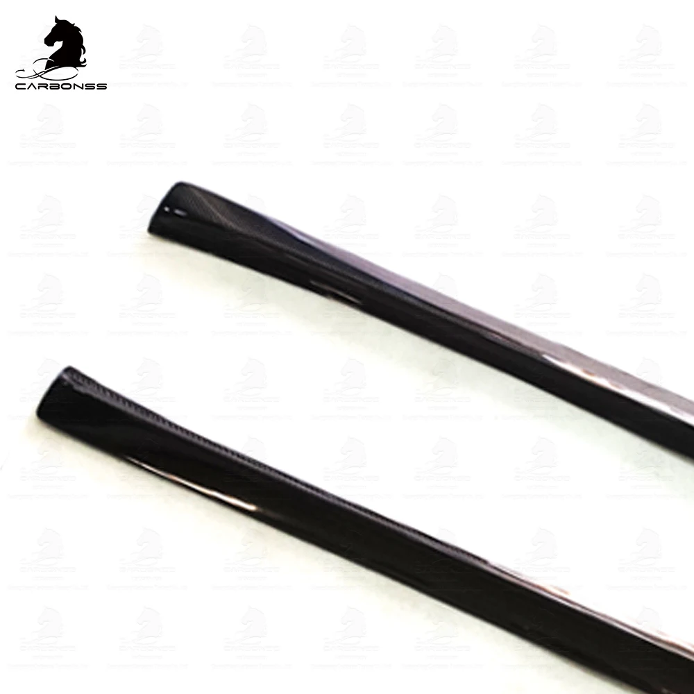 PSM Carbon Fiber Side Skirts For Mercedes Benz C Class W205 2014-2021