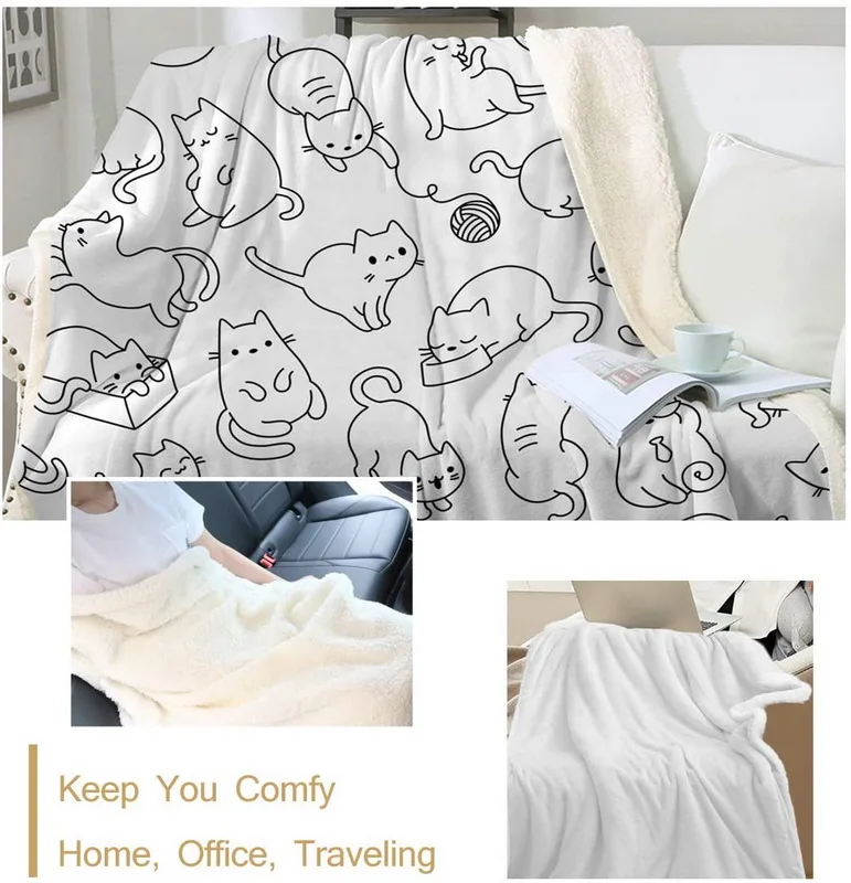 Одеяло для домашних животных Big W Black Calming вязанные крючком защитные покрывала кушетки Исчезающие мемы пожертвования Ebay египетское одеяло из искусственного меха