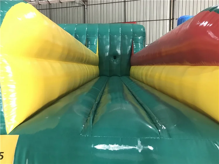 China Factory Outdoor Bounce House Air Bouncer Blast Battle Inflatable Bungee Run