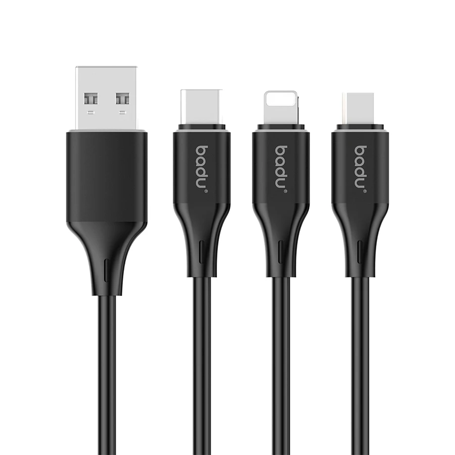 Badu лидер продаж высококачественный Micro Usb-кабель 1 м передачи данных из ПВХ для Android и
