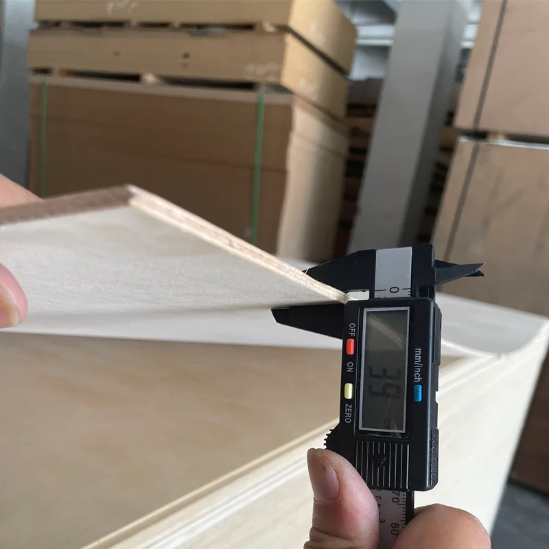 Melamine Plywood Wood Veneer 1220*2440mm/flame/retardant / proof Laminated melamine paper