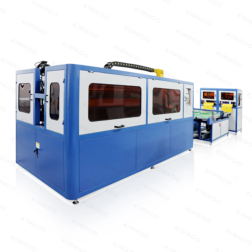 Automated Springs Mattress Making Machines 2 Input Pocket Spring Assembly Machine