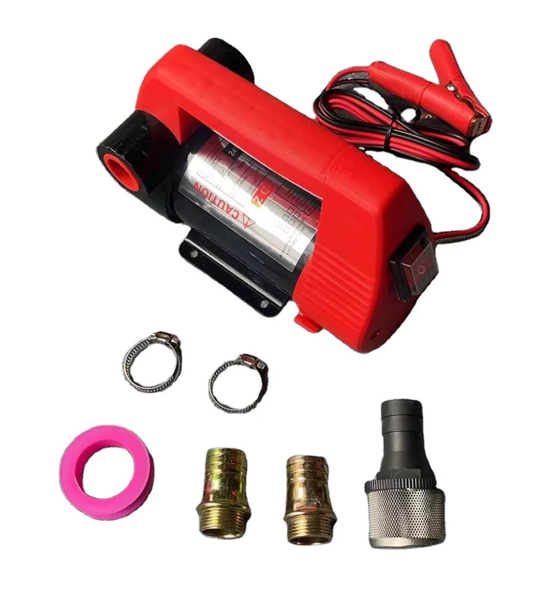 12V high power portable electric oil pump Diesel oil pump small kerosene oil drum pump equipment