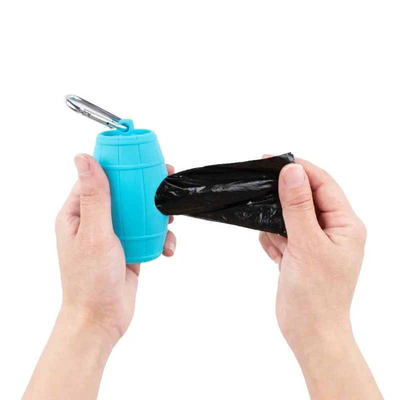 2024 new design Pet cleaning supplies garbage bin dog toilet pill dispenser portable toilet dog garbage bag manufacturer