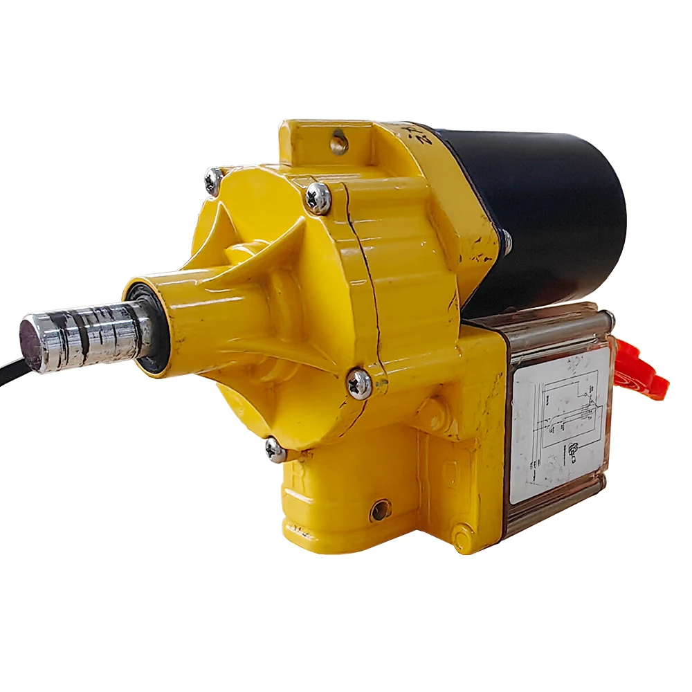 Agriculture poly tunnel greenhouse 24V 100wventilation auto window opener electric film roller winder roll up motor