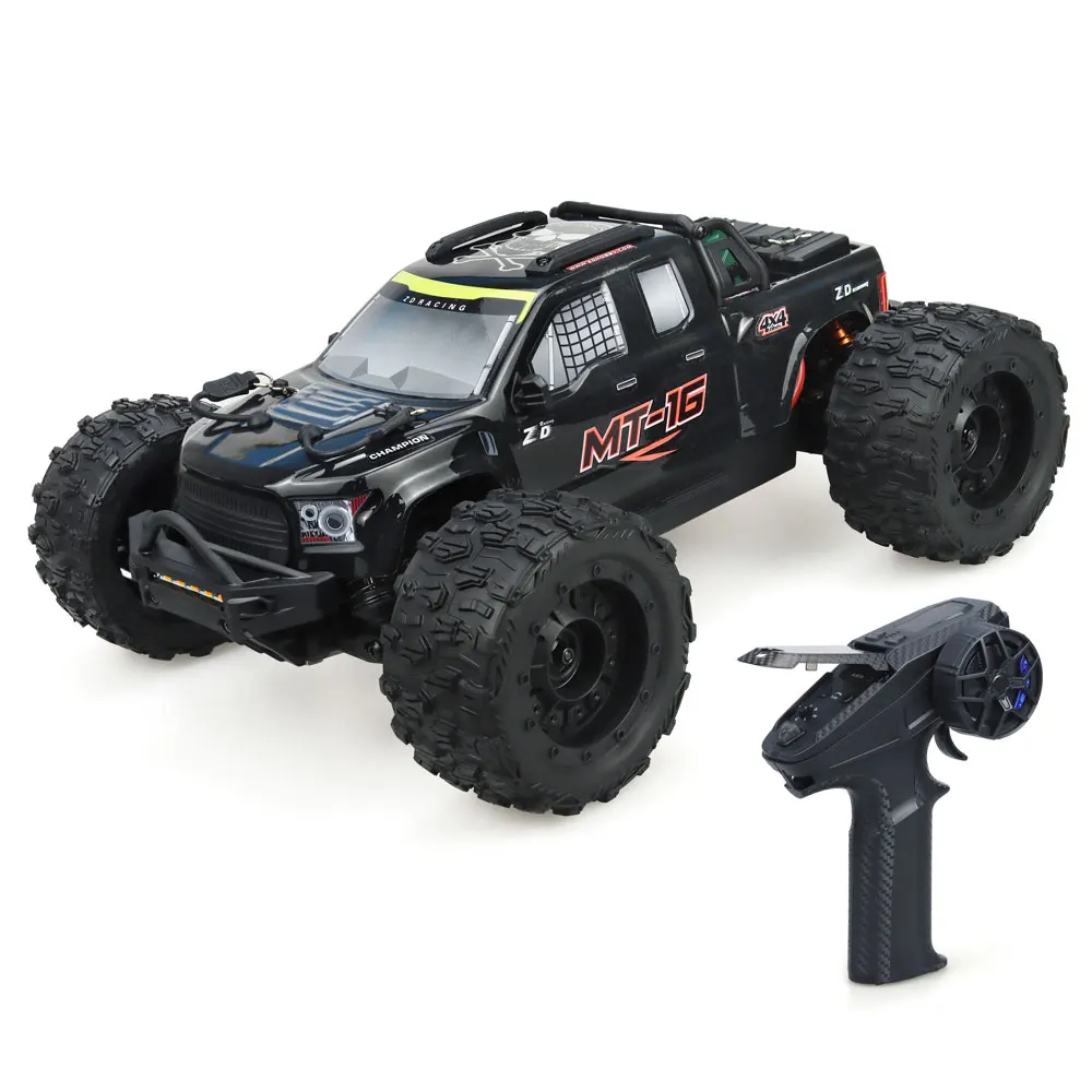 HOSHI ZD гоночный MT-16 4WD RC автомобиль 1/16 монстр грузовик Бесщеточный 3S 80 км/ч 2 4 г бесщеточный пульт дистанционного управления внедорожный игрушки