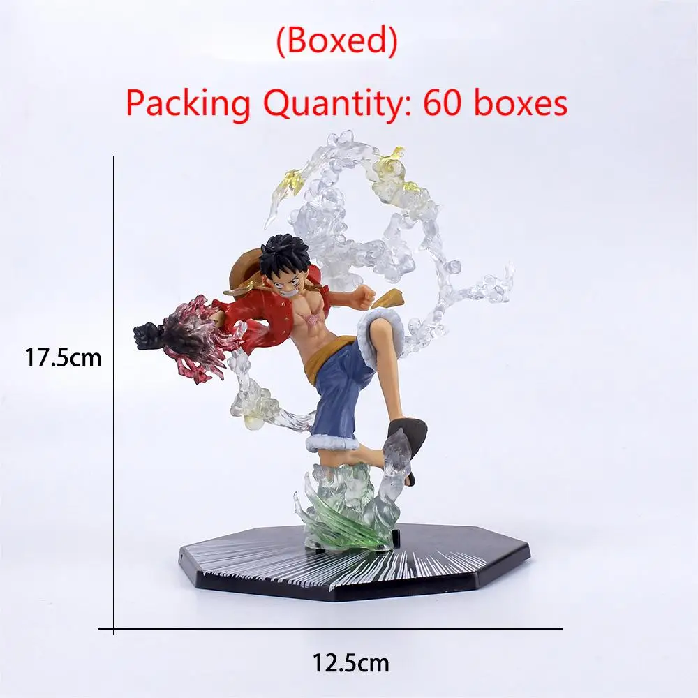 17cm Anime 2022 One Piece Luffy Theatrical Edition Action Figure Juguetes Figures Collectible Model Toys Christmas Toy