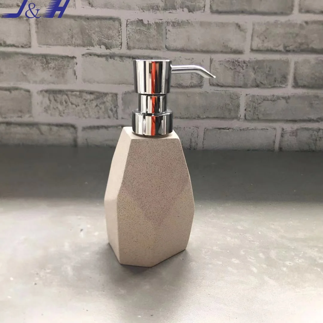 
Elegant Polygonal Toilet Decor Toothbrush Holder Sandstone Bathroom Accessories Concrete 