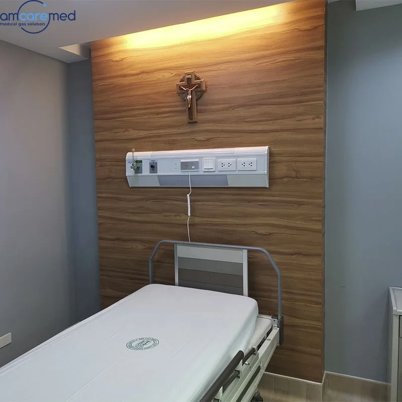 NTC300 Hospital Ward Nursing Equipments Medical Console Bed Head Unit Medical Gas Terminal Unit Hospital Ward Nursing Equipments