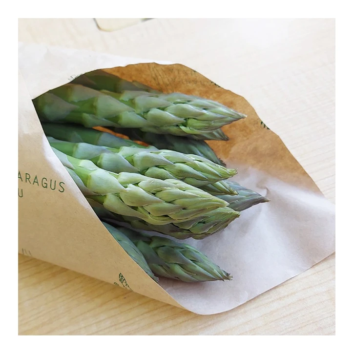Japanese high quality fresh vegetables import green asparagus leaves