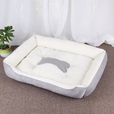 Thickened warm winter cotton golden retriever Labrador big dog bed deep sleep comfortable pet mat dog mattress