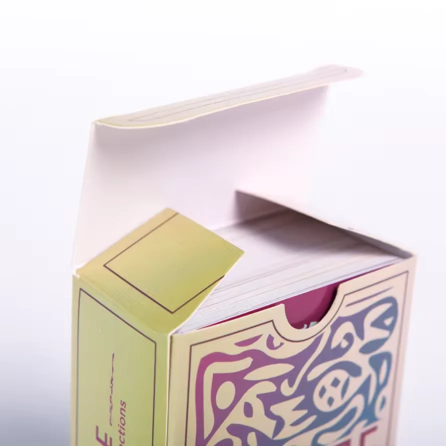 playing card for adult personalized game card white paper card games with tuck box
