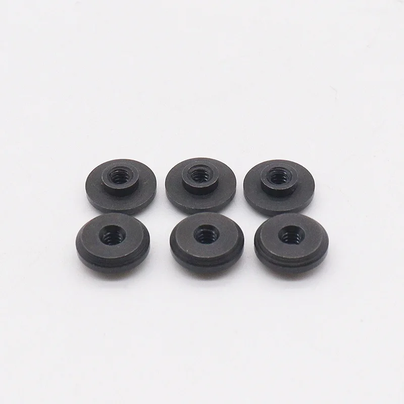 Custom Carbon Steel Black Oxidation Non-Standard Round  T  flat Nut