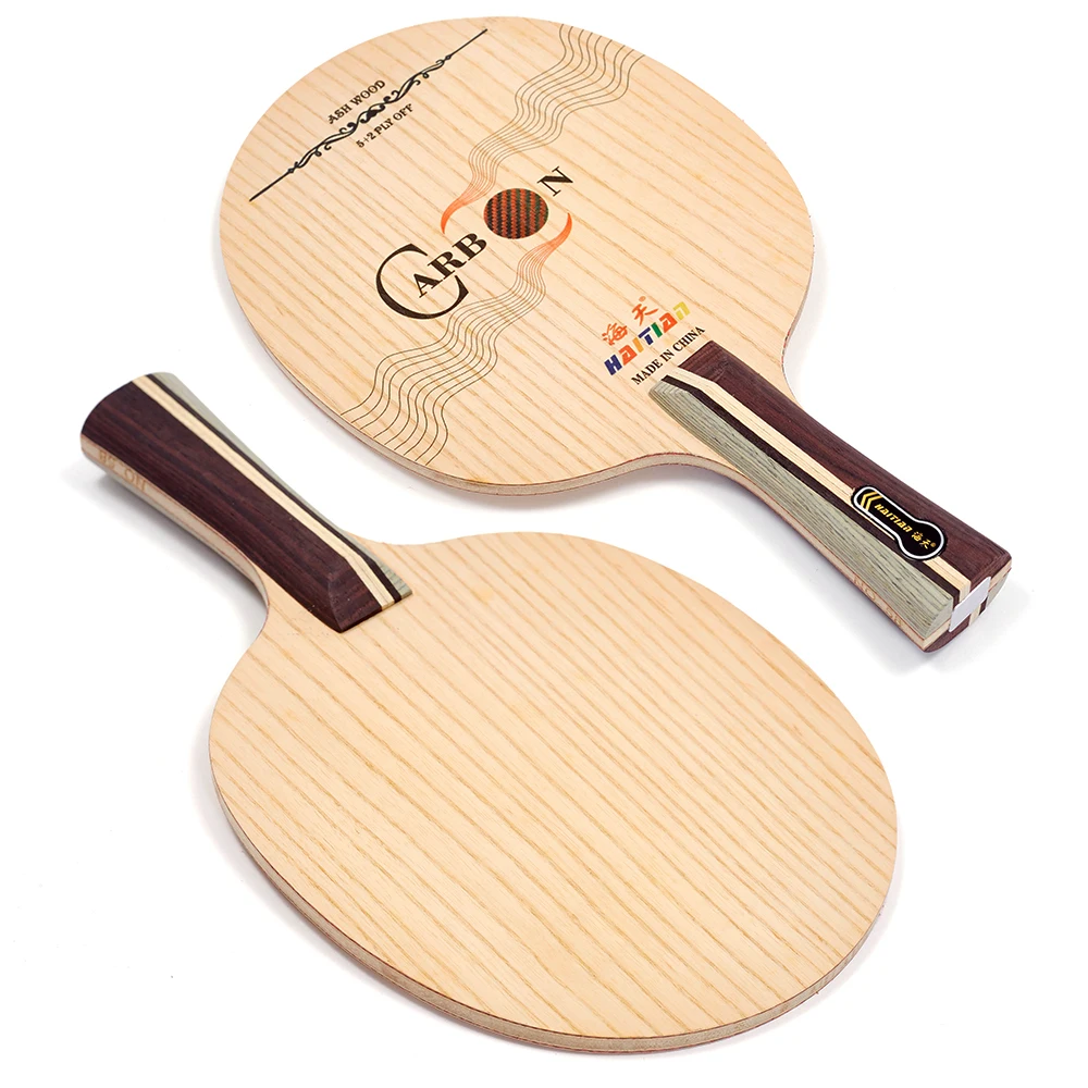 Carbon ping pong blade suitable for advanced level players professional table tennis blade
