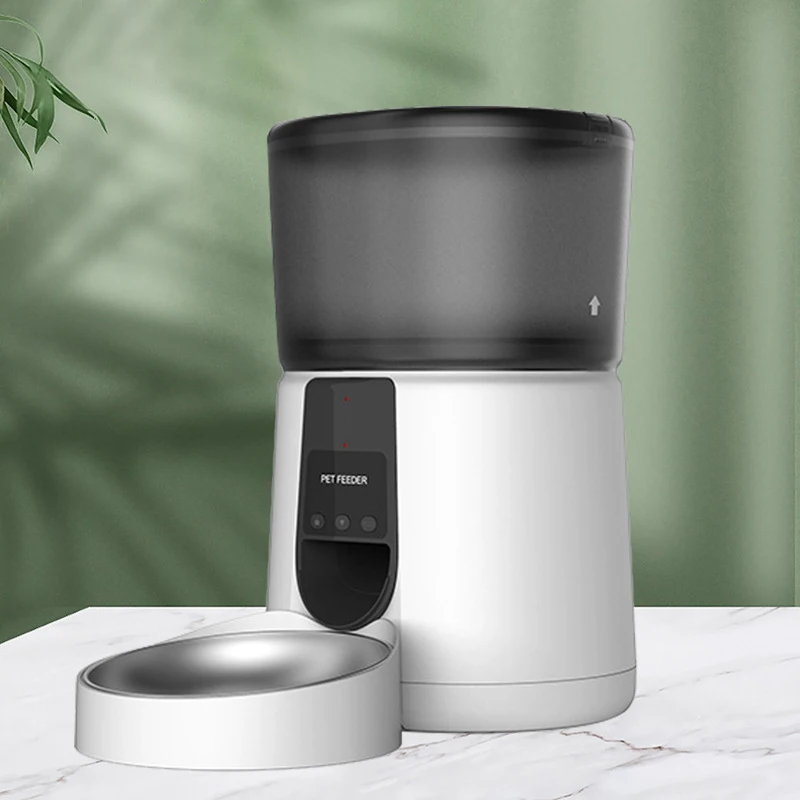 New Automatic Smart Wifi Video Remote Control Pet Feeder 4L Capacity Smart Timing Automatic Feeder for cats and dogs
