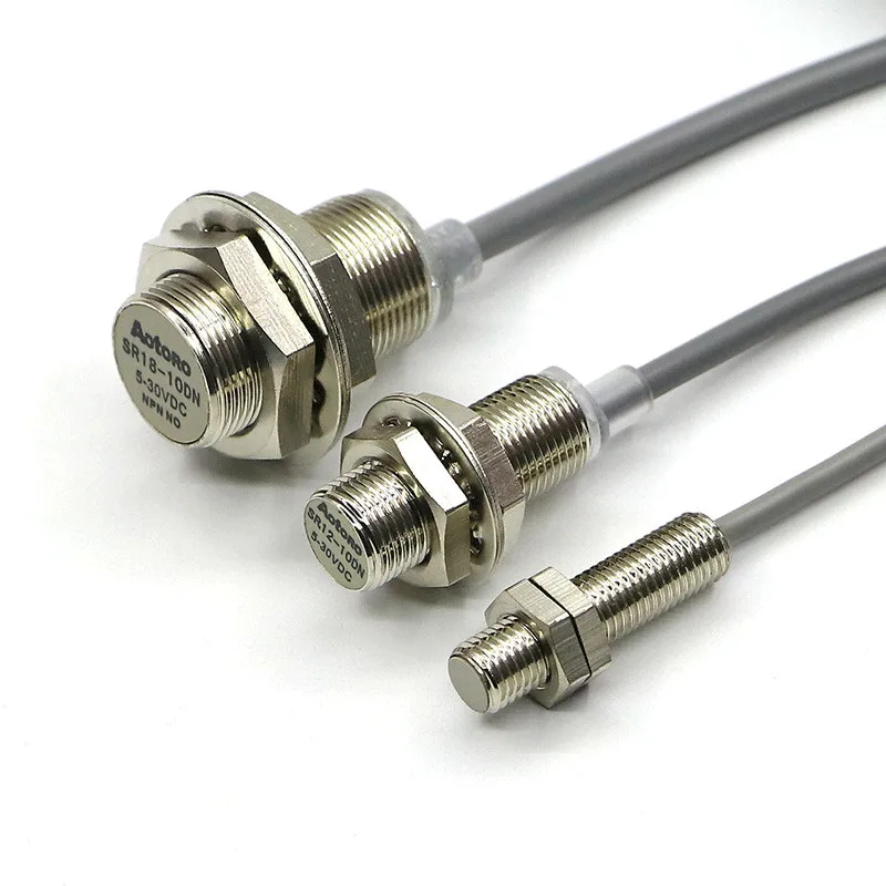 quality guaranteed switch 3-wires SR08-5DN cylinder detection hall magnetic sensor