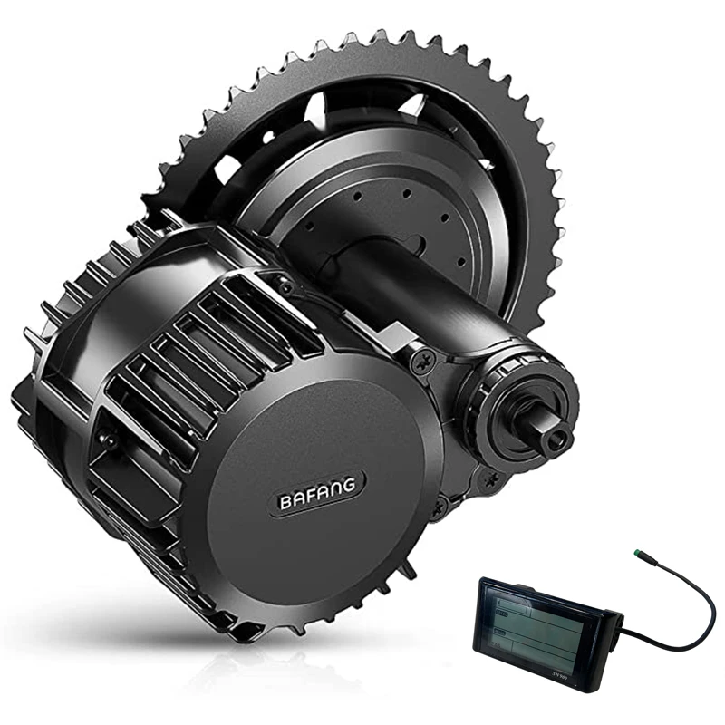 Bafang bbs02b 48v 250w 500w 750w 1000w mid drive kit ebike conversion kit with lithium battery