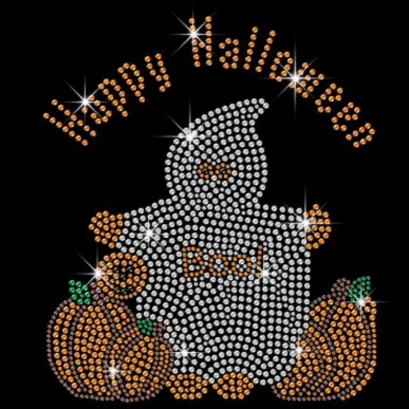 China Supplier Bling Rose Flower Rhinestone Motif Designs Bulk Iron On Heat Transfer Sheets Rhinestones Hot-Fix Applique