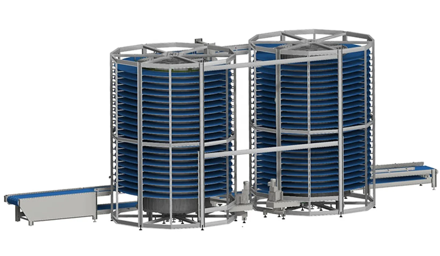 plastic modular food cooling equipment conveyor belt