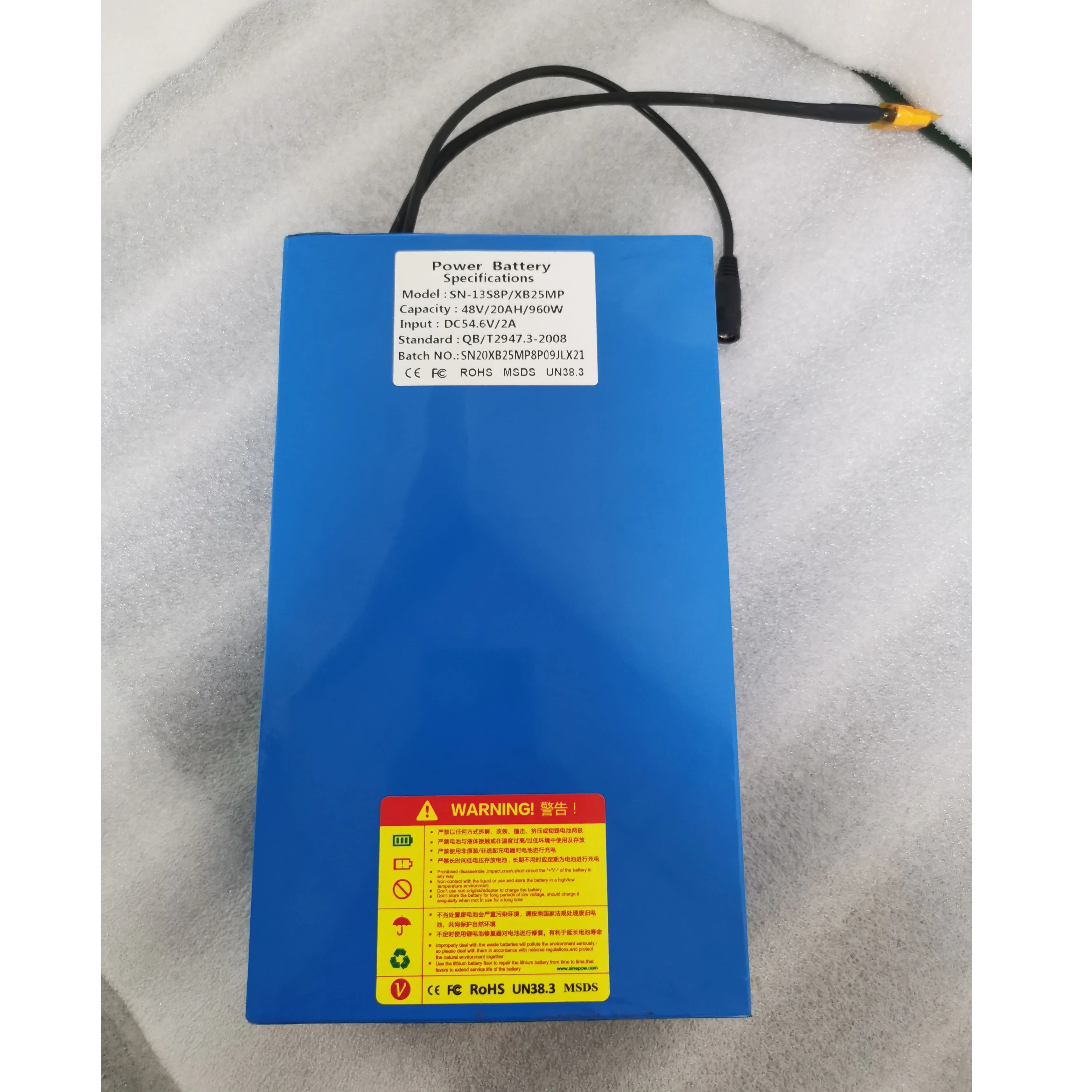 24V 36V 48V 60V 72V 10ah 20ah 30ah 40ah rechargeable lithium ion battery pack for electric scooter E bike  E rickshaw CE EMC
