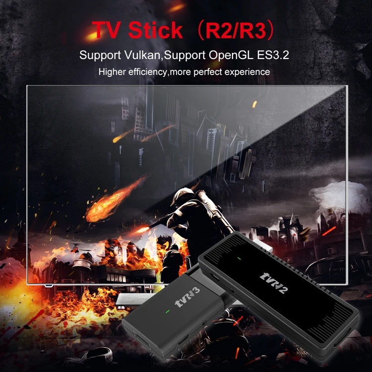 Заводская цена IK TV stick TVR2/R3 Android OS 10 0 Digital 1GB + 8GB & 2GB 16GB Allwinner 4K Smart Stick