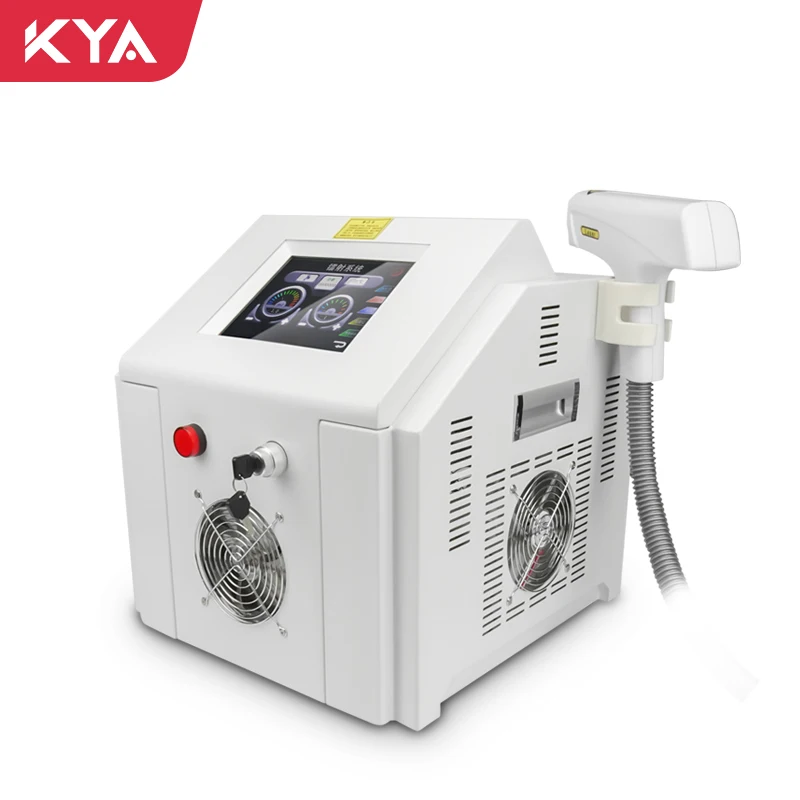 Non Invasive Q Switch ND Yag Laser Tattoo Pigment Removal Machine Eyebrow Pigment Freckle Mole Removal
