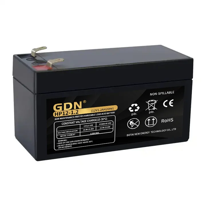 GDN Lead Acid 12V1.2AH Battery Production Line 12V1.2AH lead acid battery 12V1.2AH battery 12 volt