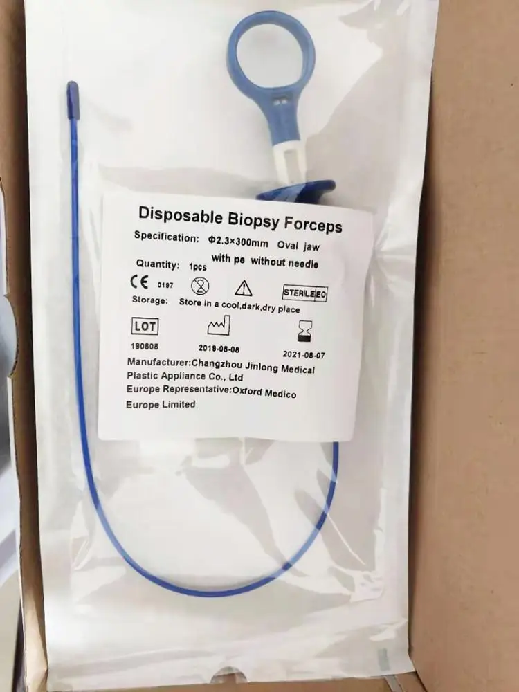 Laparoscopic biopsy forceps