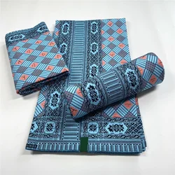 veritable  wax print fabric real wax african wax lace fabric by 6 yards 100% cotton