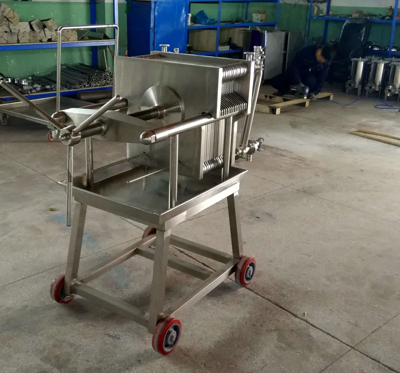400mm Juicer Dewatering Food Grade Stainless Steel Filter Press BASJL400