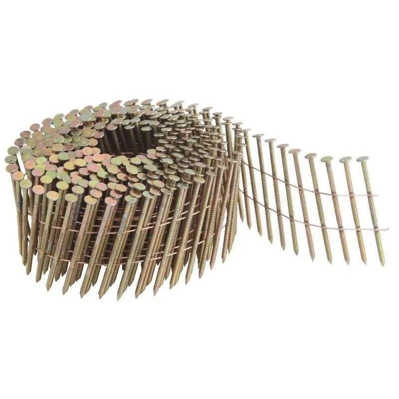 Factory low price 2.1*90mm long ring coil nails