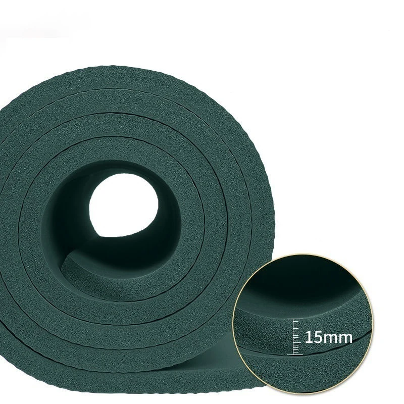 
Custom Printed High Quality Upgrade Natural Rubber Eco Friendly Yoga Mat Anti Slip 15mm 