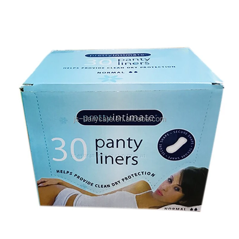 Best Selling Premium Quality Wingless Type Good Activity Panty Liners 155 mini daily use panties liner
