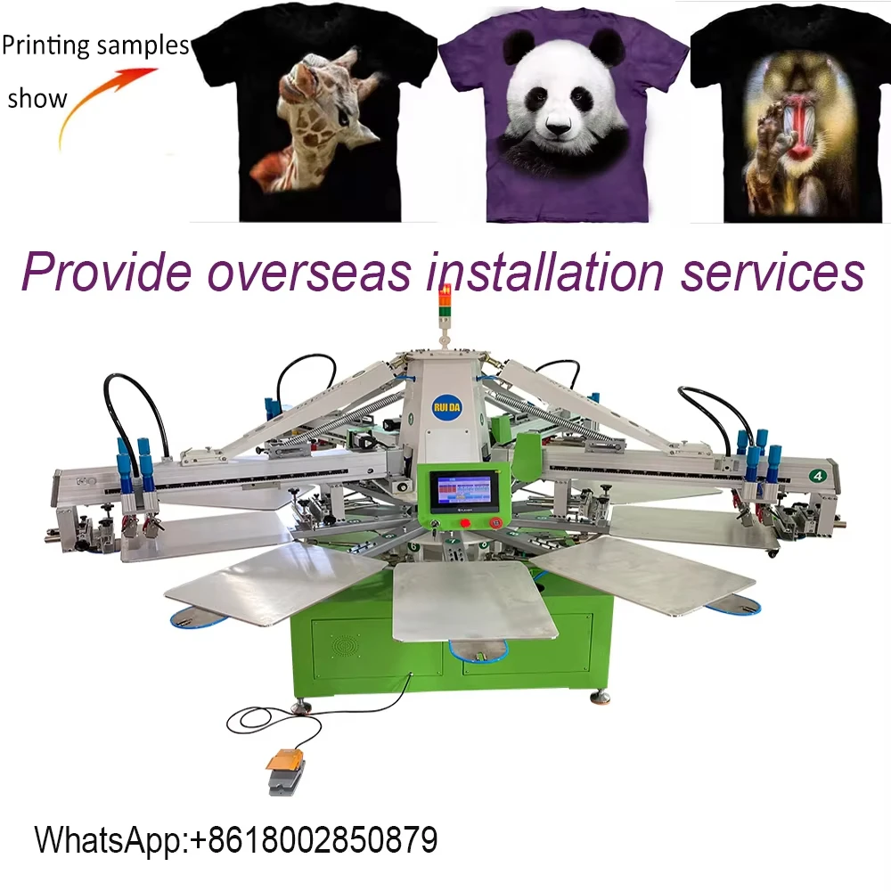Carousel Rotary  Automatic 4 Color 10 Stations currency printing machine supplier