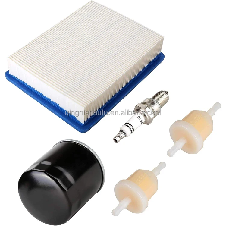 Golf Cart Tune Up Kit for DS with FE290 FE350 Engines, Includes Air Filter , Oil Filter, Fuel Filter, Spark