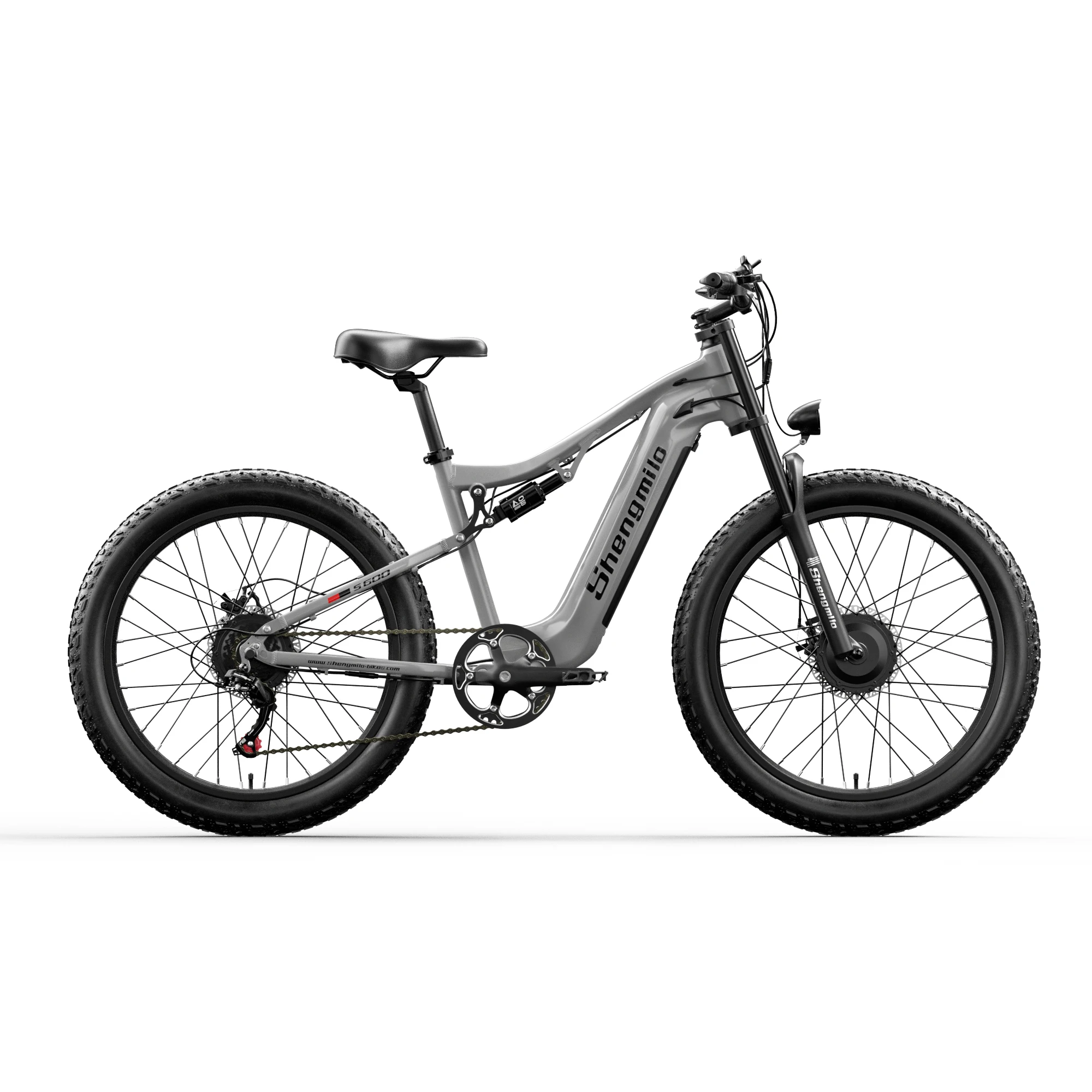 SHENGMILO S600 EU UK 26INCH 48V 2000W E-bike 17.5ah long range off road emtb fat tire Electric dirt snow bicycle For Adult