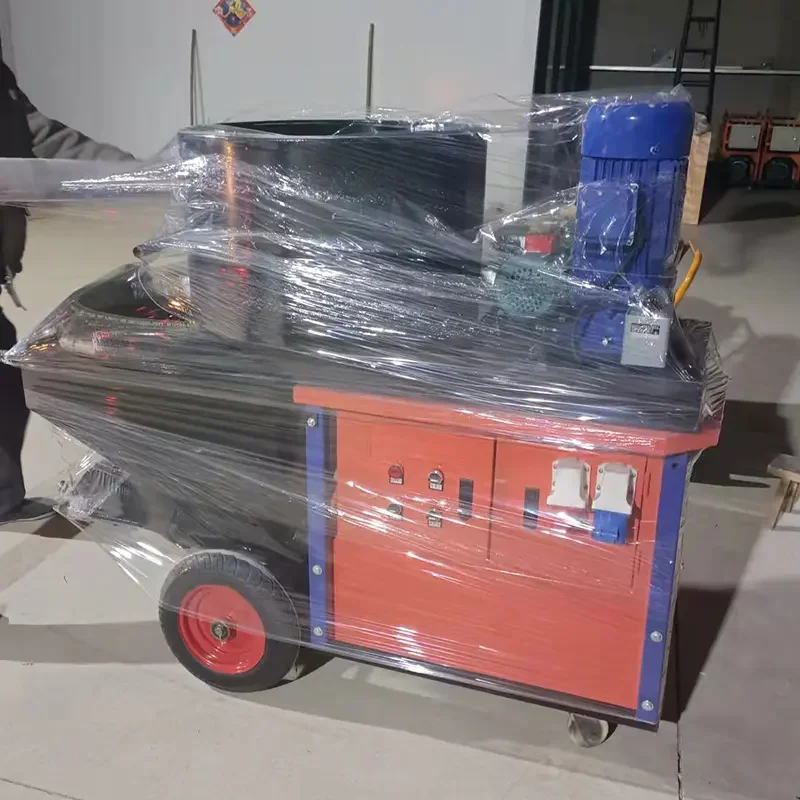 Portable Home Use 360L Mixer Wall Plaster Spraying Machine with Lowest Price