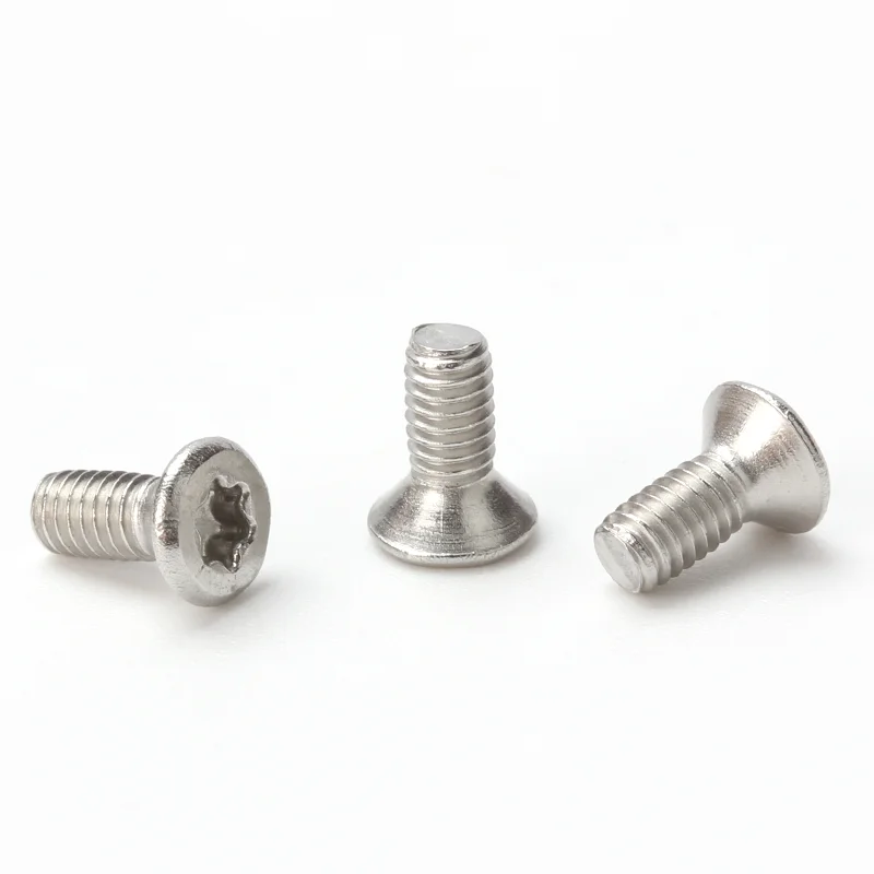 ISO14581 M2.5*6 Hexalobular Socket Countersunk Flat Head Screws Machine Screw Torx Screws