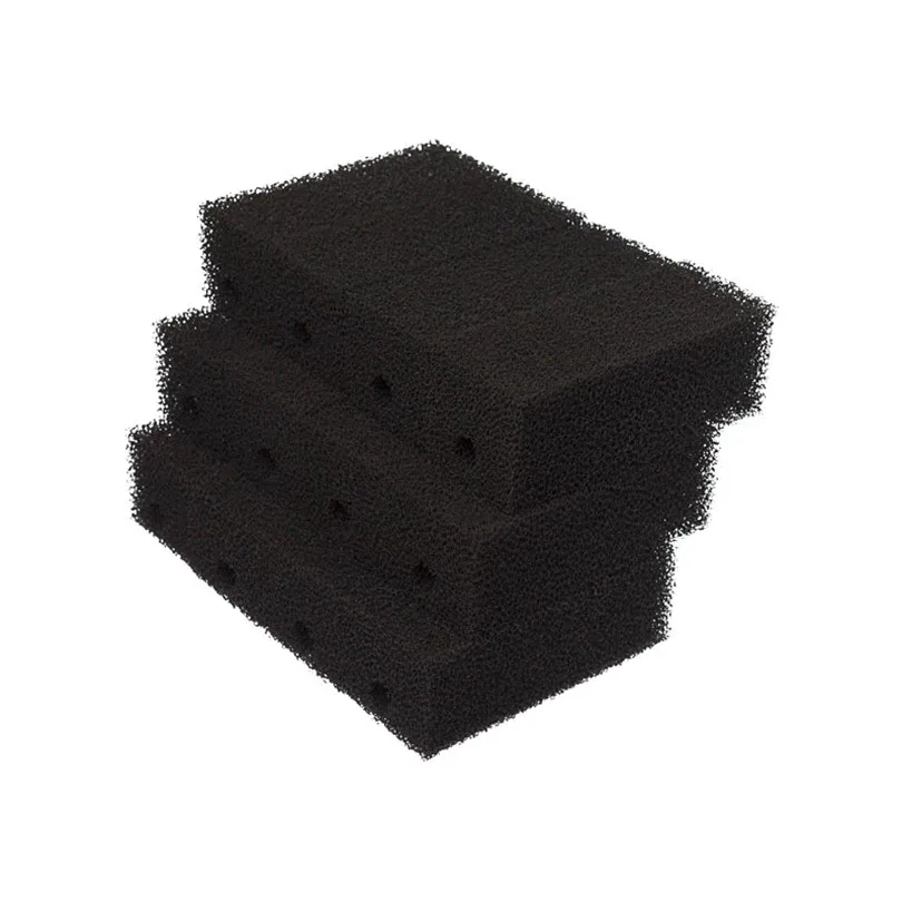 Water Eif Factory Reticulated Polyurethane cylinder Foam Air Filter Foam Fuel & Air Filters Eco-friendly Open Cell Black Colors
