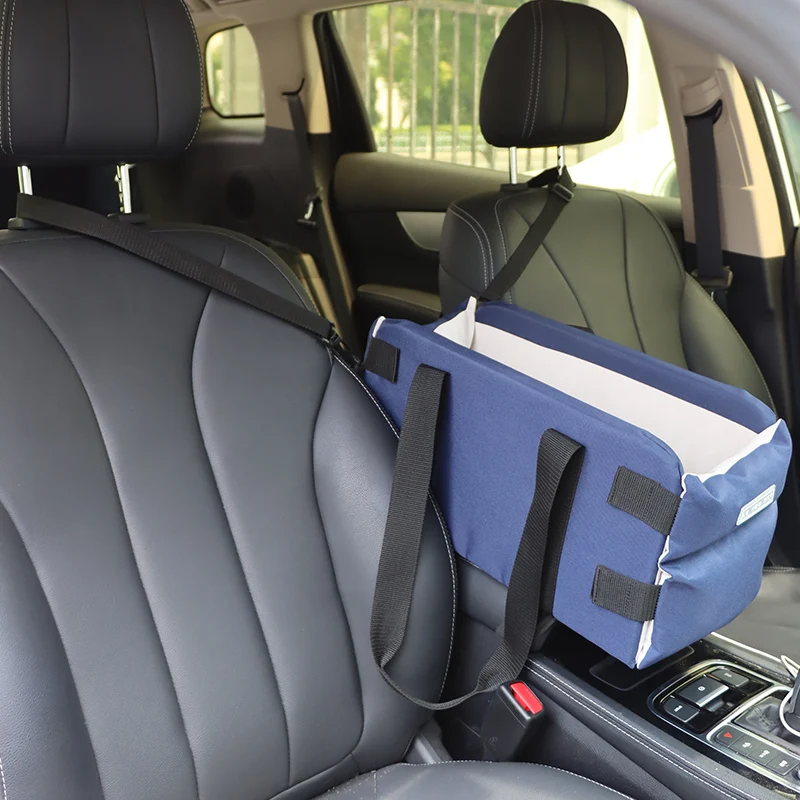 durable new patented style Dog Booster Car Seat Center Console Cat Travel Seat hot selling on line