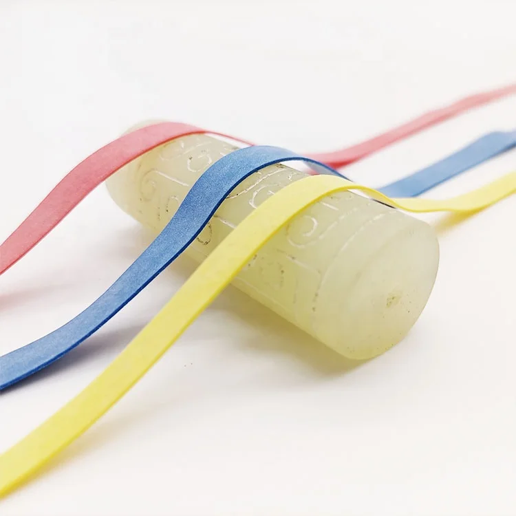 Latex Free Elastic band non-latex Thread Synthetic Rubber  tape for  Mask Strap &Surgical Gown